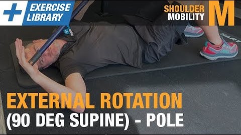 Vergroot uw EXTERNE ROTATIEMOBILITEIT met een stok (SNEAK PEEK VAN DE OEFENBIBLIOTHEEK!)