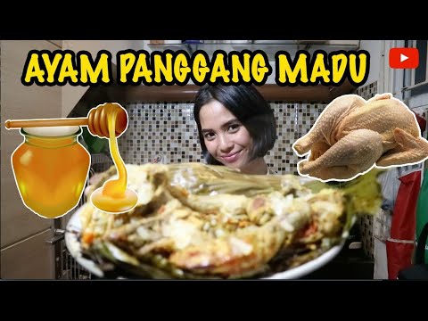 Petunjuk Masak Resep Ayam Panggang Madu + Tumis Kangkung Ala Dita Faisal Yang Lezat