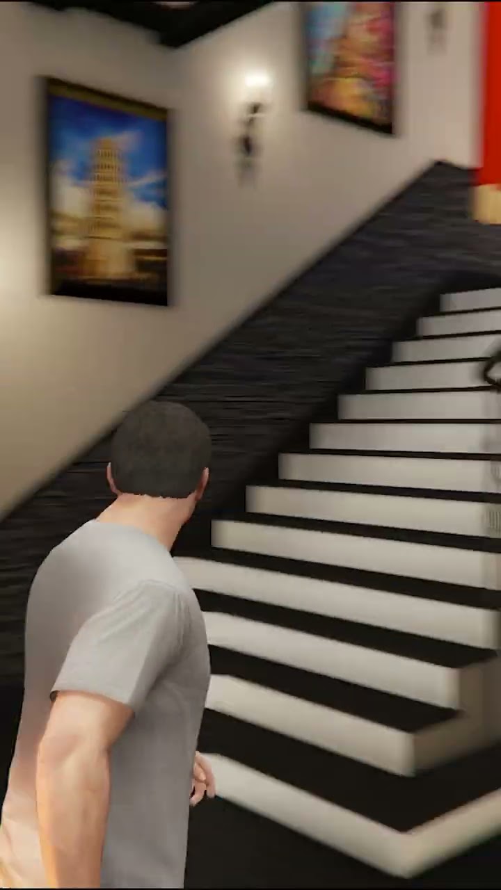 MICHAEL GOT SURPRISE GIFT FROM HIS WIFE! #shorts #gta5