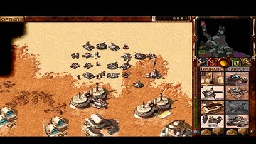 Dune 2000 3v1 - Shaokhan (A) vs FedaYkin (H), AntRazor (A), DeNoob (A) 2012-07-19 with rush