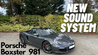 Porsche Boxster S gets the Cambridge Car Audio Treatment!