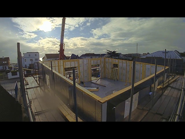 Self Build Timber Frame Time Lapse - Solo Timber Frame