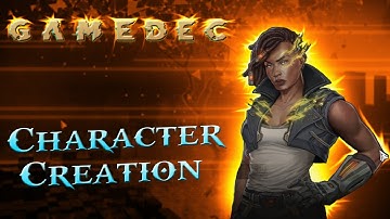 Gamedec Character Creation | Episode 1 | Gamedec Let