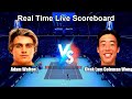 Adam Walton vs Chak Lam Coleman Wong Live Score - ATP Challenger Jiujiang, China Men Singles