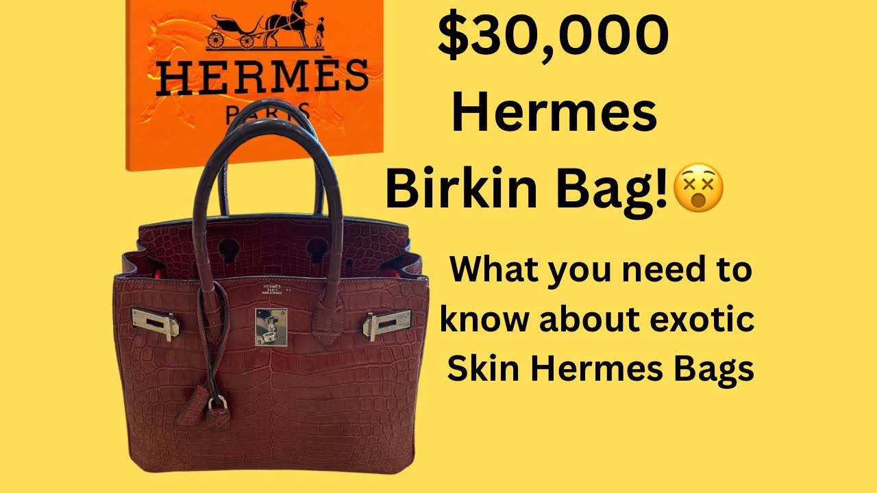 Rare Hermes Birkin Bag In My Collection. - YouTube