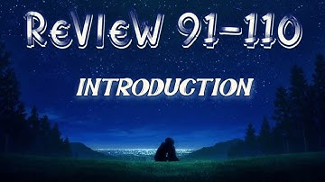 Review 3 Introduction | Daily Guided Meditations | A Course In Miracles Workbook for Students