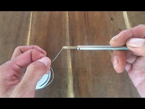 How To Make 9V Soldering Iron Using Screw