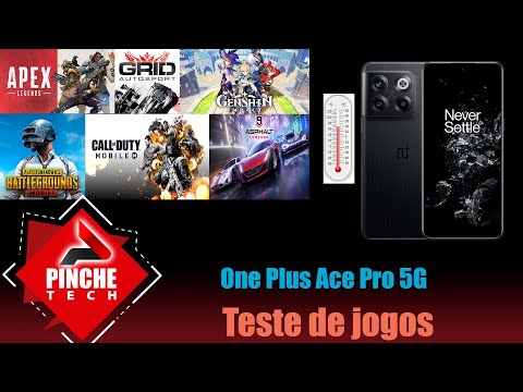 Oneplus Ace Pro 5G ou 10T - Teste longo de jogos  A REAL