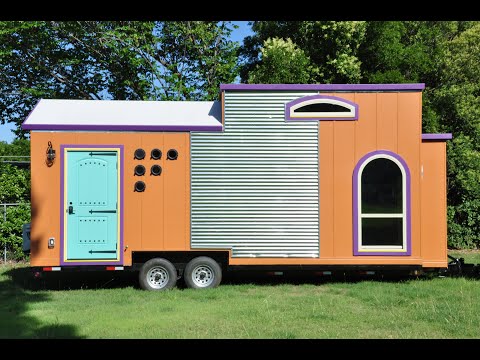 24' Tiny Home on Wheels built with SIPs - Master on Main - Pioneer Floor Plan Walkthrough