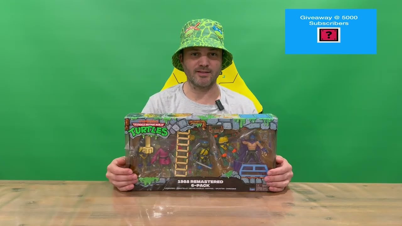 Ep 3027 - Teenage Mutant Ninja Turtles 1988 Remastered 6 Pack