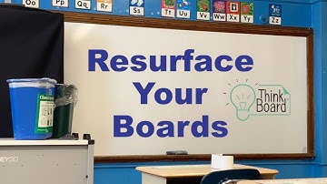Think Board Whiteboard Resurfacing and Chalkboard Resurfacing Mini Reel