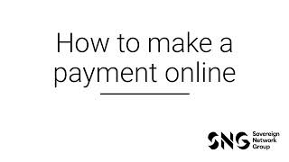 How to make a payment online