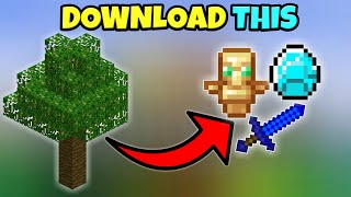 Minecraft:Leaves Drops OP Items DataPack Download 1.16 To 1.19