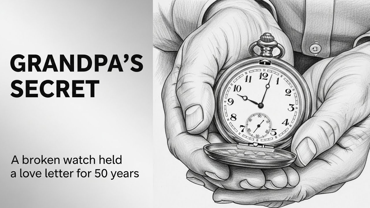 Learn English With A Calm Story About A Grandpas Watch Story