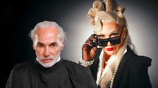 GRANDPA TRIES DRAG FOR THE FIRST TIME | Extreme Drag Transformation