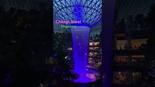 Changi Jewel singapore airport waterfall