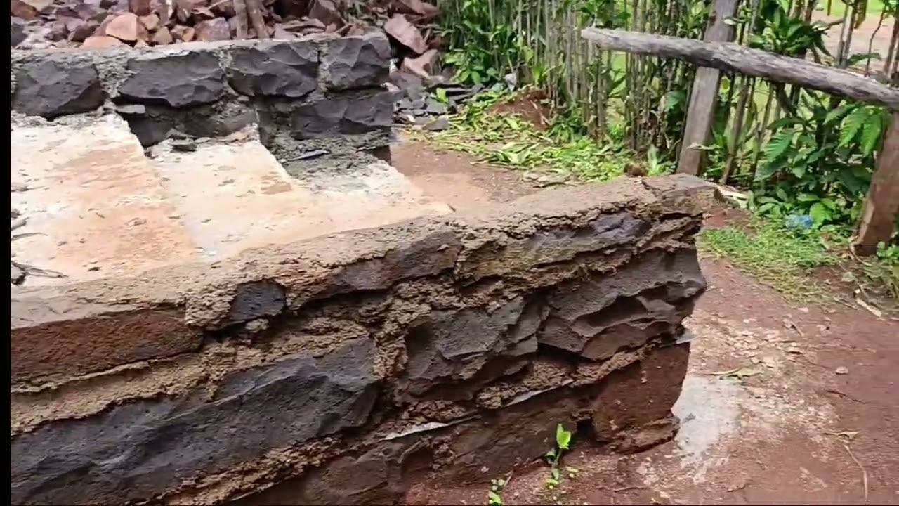 Avoid stagnant water to your slab,this will weaken the slab!!