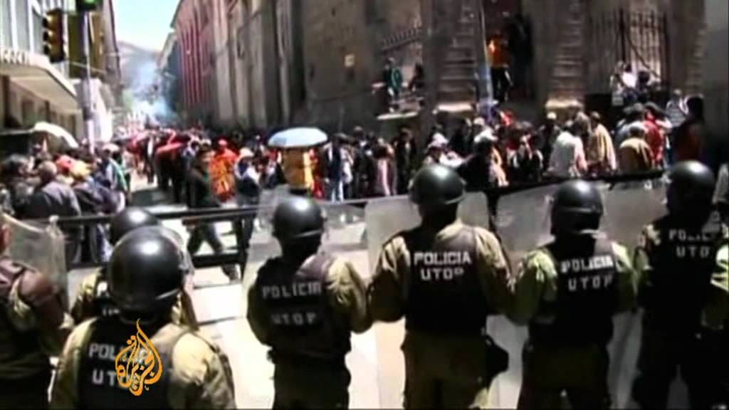 الاحتجاجات تُشكّل "جرس إنذار عميق" لبوليفيا