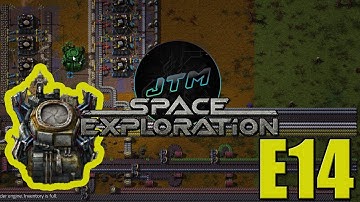 Concrete and Roboports! | Factorio: Space Exploration Mod | LETS PLAY - E14
