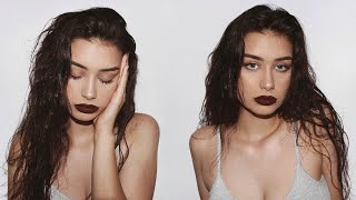 VAMPY MAKEUP & WET HAIR TUTORIAL ♡