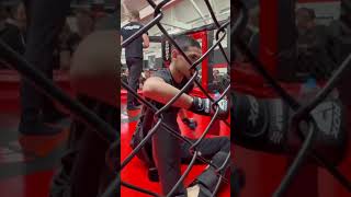 Cornering Ahhad interclub fight