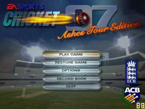 Cricket 97 Ashes Tour Edition InGame Music & Screenshots