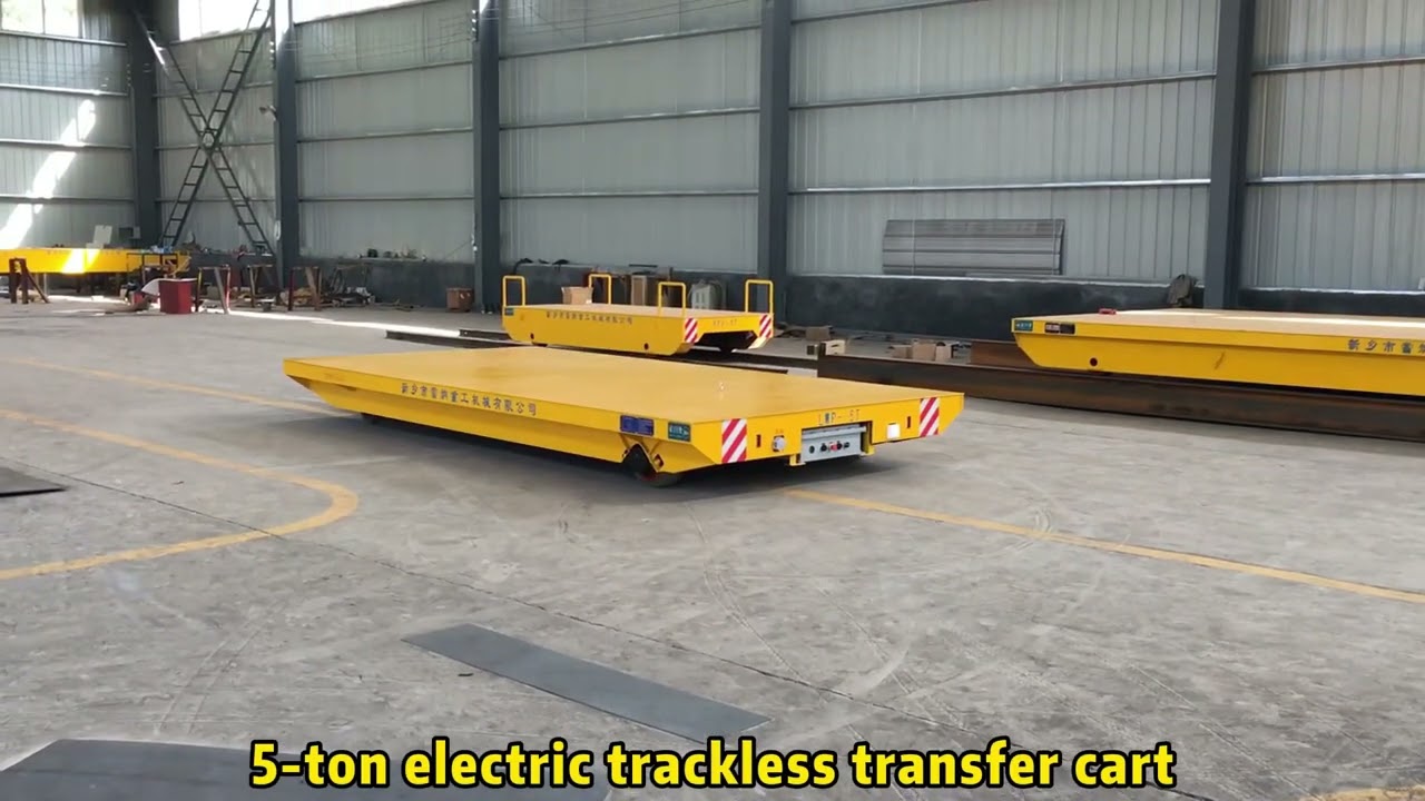 5-ton electric trackless transfer cart-Leina