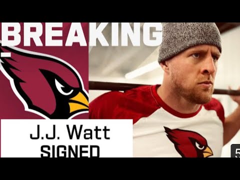 J.J. Watt agrees to two-year contract with Arizona Cardinals