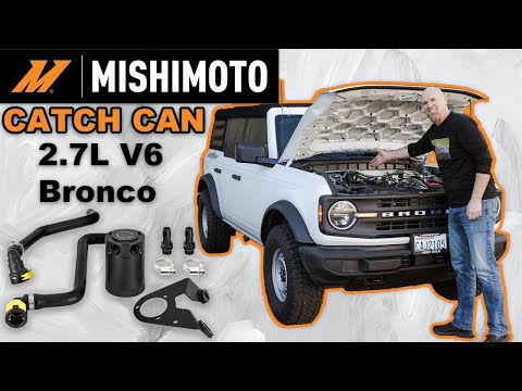 Why You Need a Mishimoto Catch Can!! - 2.7 Ford Bronco - YouTube