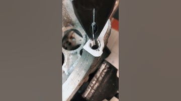 How to remove helicoil insert #mechanic #homegarage #viral #mechanical