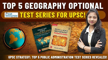 Top 5 Geography Optional Test Series for UPSC #ias #geography