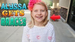 Alyssa Gets BRACES!