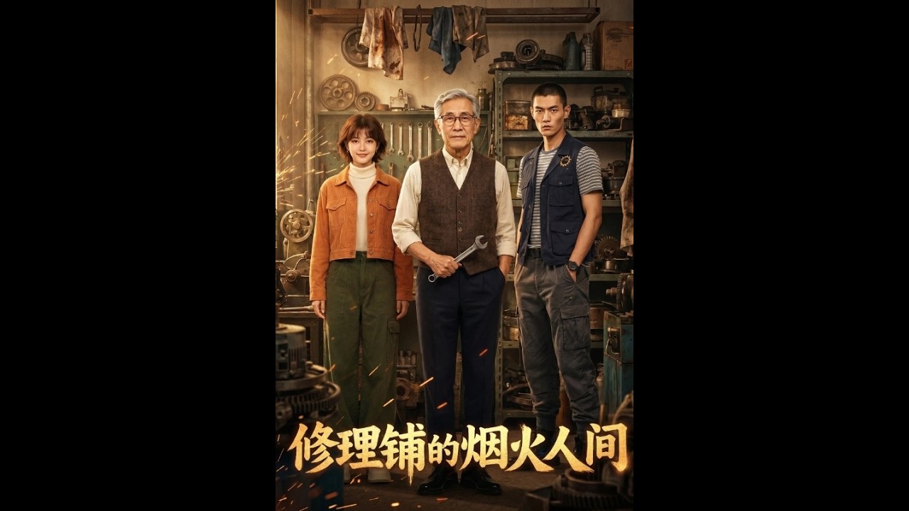 【一口气看完】《修理铺的烟火人间》#短剧 #AI短剧 #逆袭 #drama #爽剧 #鲨鱼先生