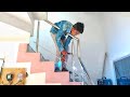 Stainless Steel Staircase - Stair Railing Design fitting || amazing work skills