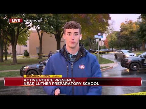 Police investigating near Luther Preparatory School in Watertown