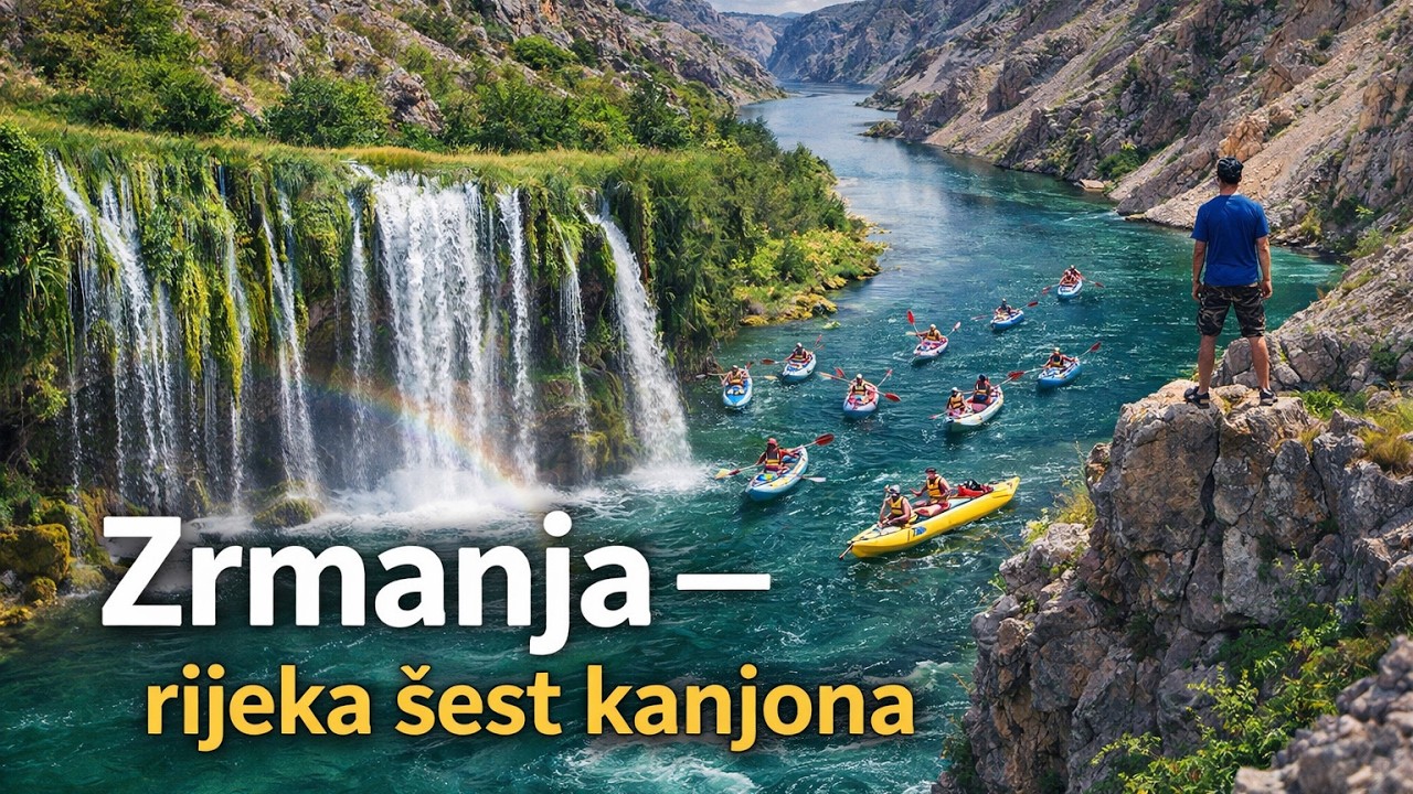Zrmanja – rijeka šest kanjona | slapovi, Krupa i estuarij do mora