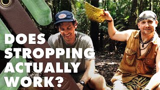 Does Stropping A Knife Actually Work? | Knife Tips From The Amazon