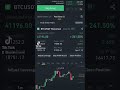 #binance future trading what happens if you update leverage when live trading going  #bitcoin #btc
