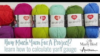 How Much Yarn You Need For Any Knit or Crochet Project || With Annetarsia Knits and Marly Bird