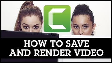 Camtasia How To Render Video 2019 (NOT the same as Publishing or Saving!)
