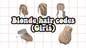 Blonde Hair Code For Bloxburg