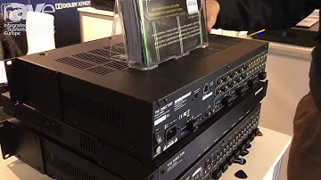 ISE 2018: Audio Control Reveals The Director Model M4840 Audio Matrix Amplifier