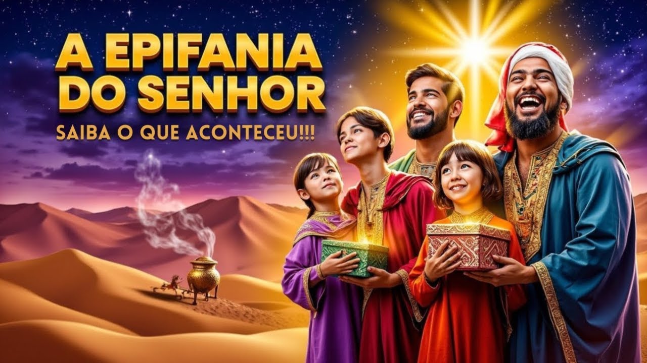 A EPIFANIA DO SENHOR EXPLICADA ÁS CRIANÇAS 