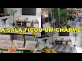 COMPREI PLANTAS PARA DECORAR A SALA OLHA COMO FICOU 😍 + LOJA DE DECORAÇÃO PARA CASA