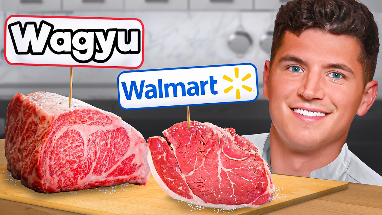 $10 Walmart Steak vs. $300 Wagyu Steak