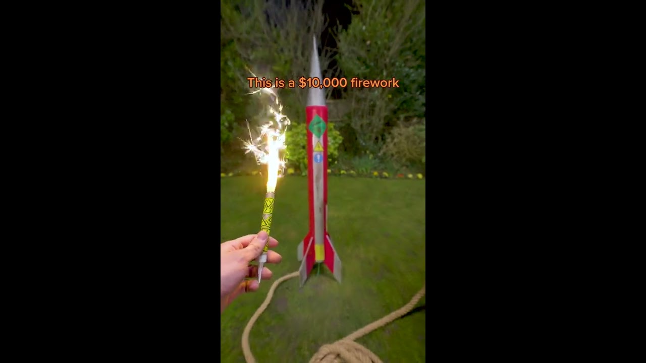 Sam Ryder Launched To Space With 10 000 Firework 