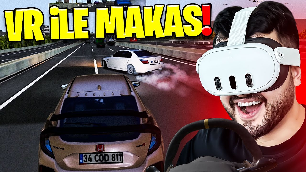 VR GÖZLÜK İLE ASSETTO CORSA! AŞIRI GERÇEKÇİ SÜRÜŞ!