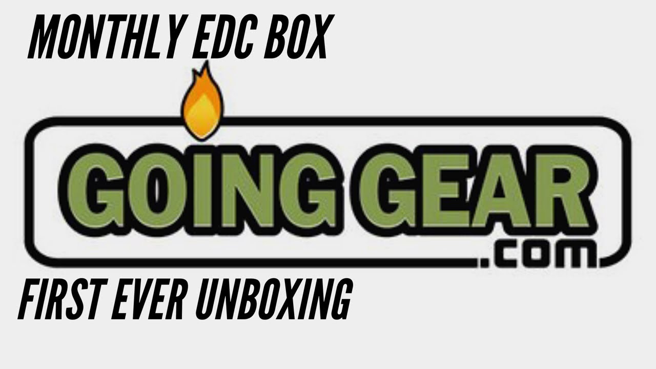 FIRST EVER Going Gear Monthly EDC Subscription - UNBOXING!  Well, Actually Unbagging - Check It Out!