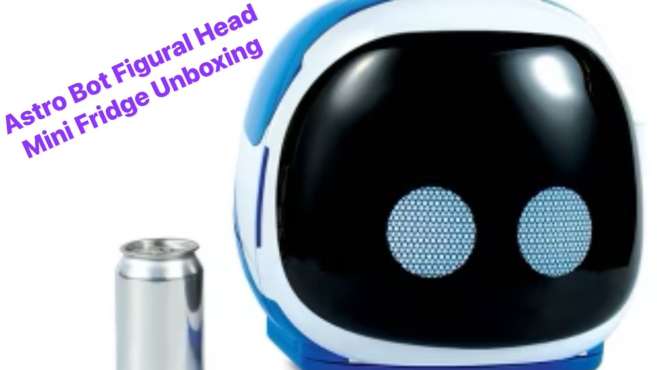 Astro Bot Figural Head Mini Fridge - YouTube