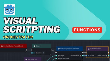 How to Program in Godot 4 Orchestrator Visual Scripting - Functions